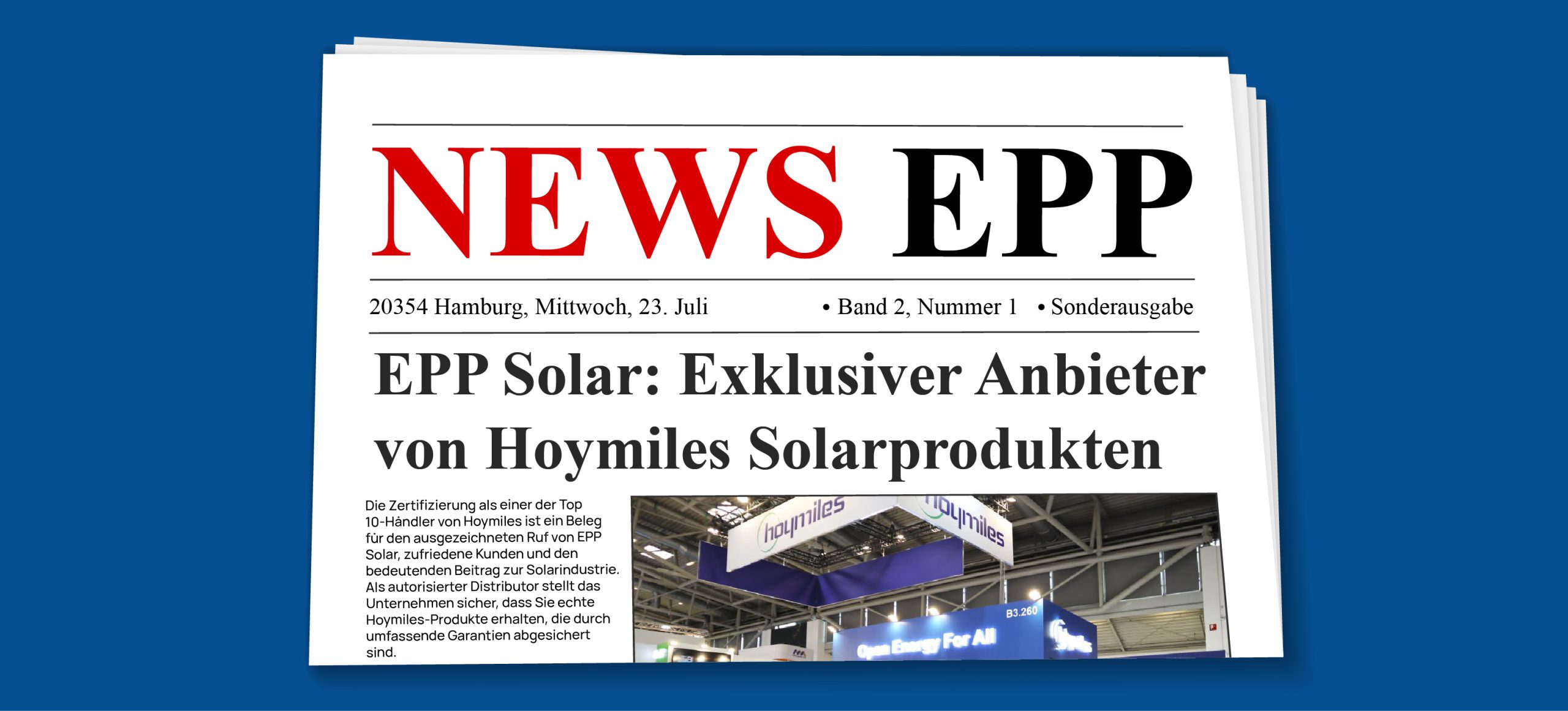 EPP Solar - Anbieter für Hoymiles