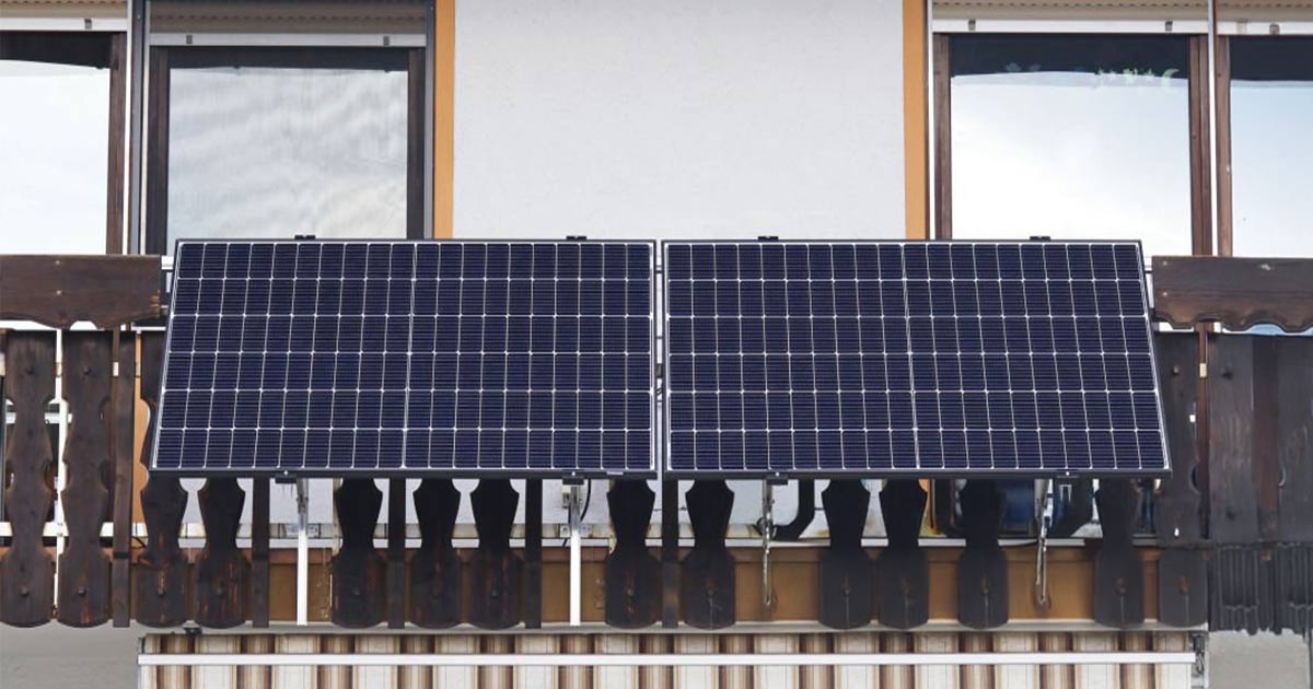 Balkonkraftwerk, Balkonkraftwerke, balkon Solaranlage, Mini Solaranlage